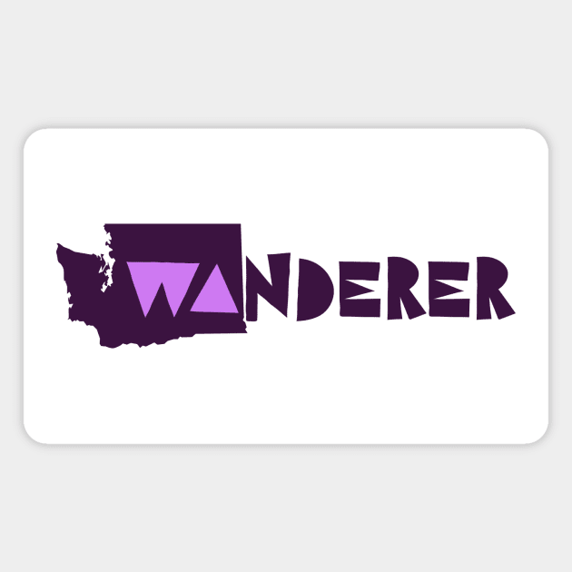 Washington Wanderer Magnet by happysquatch